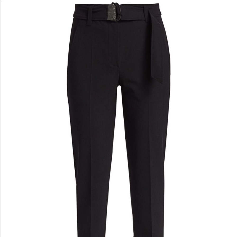 Brunello Cucinelli belted trousers